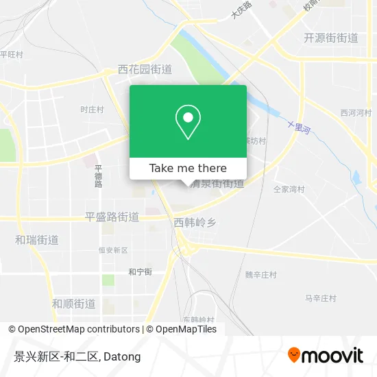 景兴新区-和二区 map
