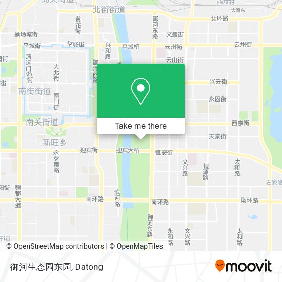 御河生态园东园 map