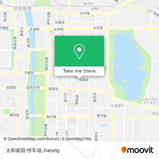 太和家园-停车场 map