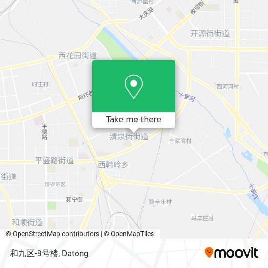 和九区-8号楼 map