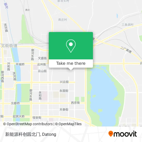 新能源科创园北门 map