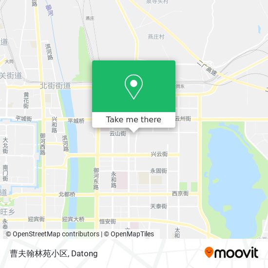 曹夫翰林苑小区 map