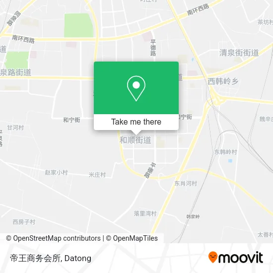 帝王商务会所 map