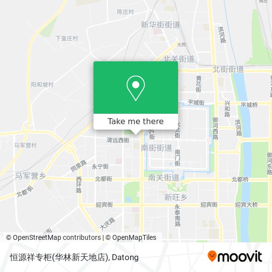 恒源祥专柜(华林新天地店) map