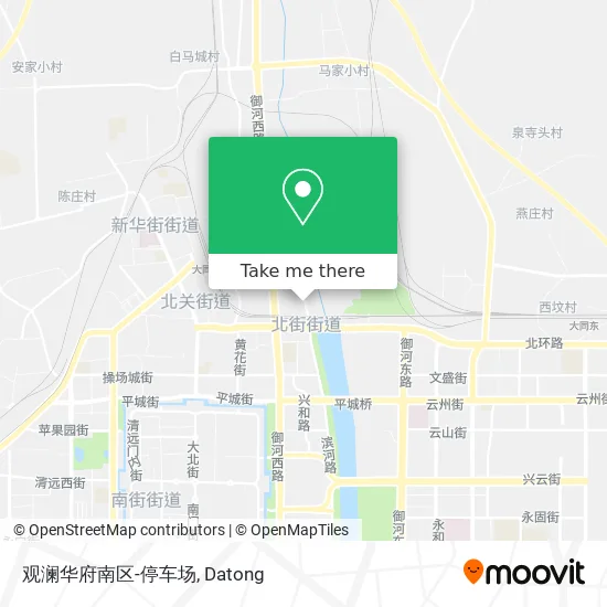 观澜华府南区-停车场 map