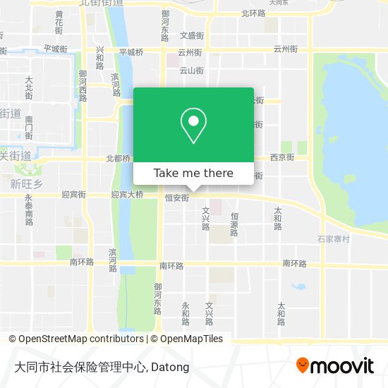 大同市社会保险管理中心 map