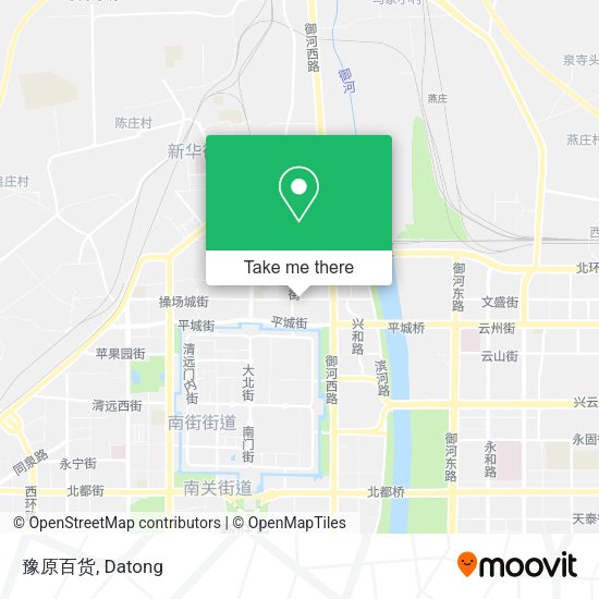 豫原百货 map