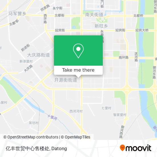 亿丰世贸中心售楼处 map