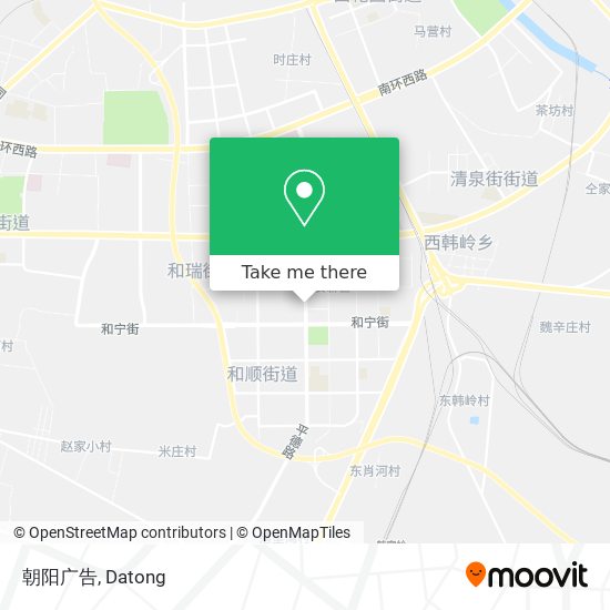 朝阳广告 map