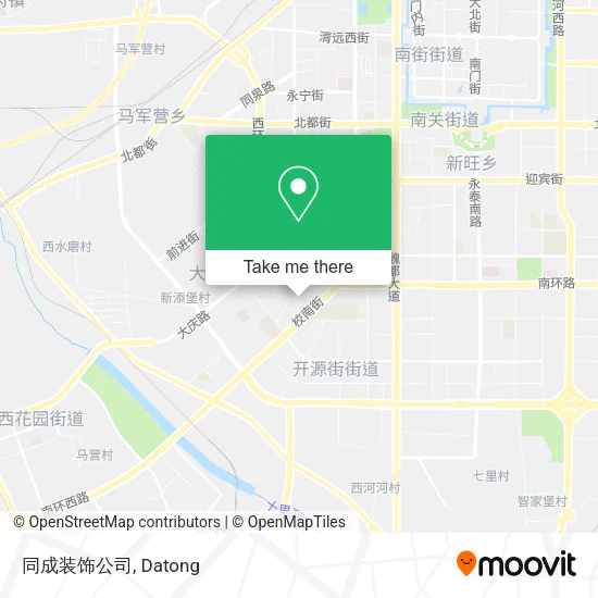 同成装饰公司 map