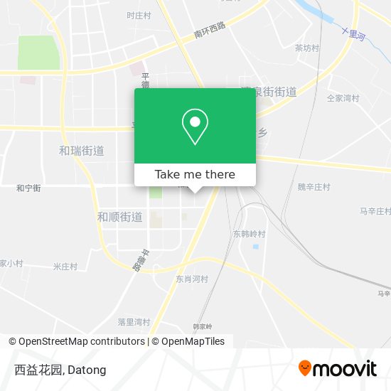 西益花园 map