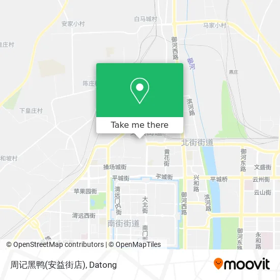 周记黑鸭(安益街店) map