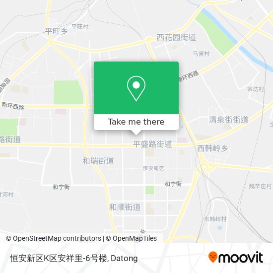 恒安新区K区安祥里-6号楼 map