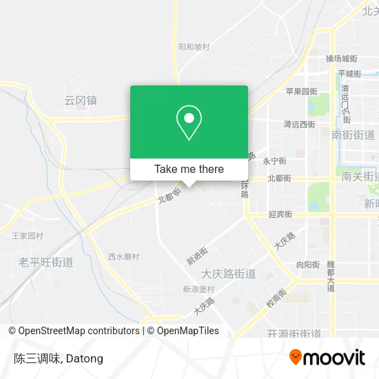 陈三调味 map