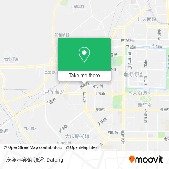 庆宾春宾馆-洗浴 map