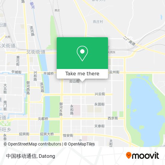 中国移动通信 map