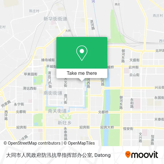 大同市人民政府防汛抗旱指挥部办公室 map