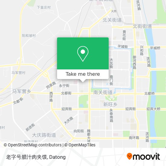 老字号腊汁肉夹馍 map
