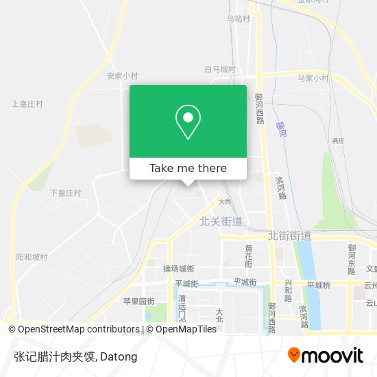 张记腊汁肉夹馍 map
