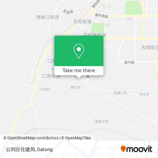 云冈区住建局 map