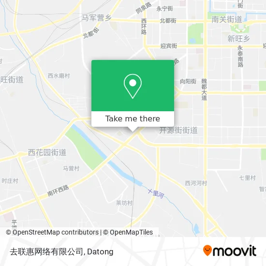 去联惠网络有限公司 map