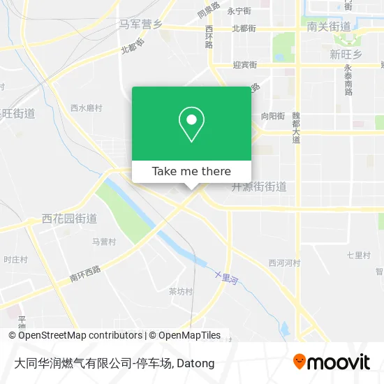 大同华润燃气有限公司-停车场 map