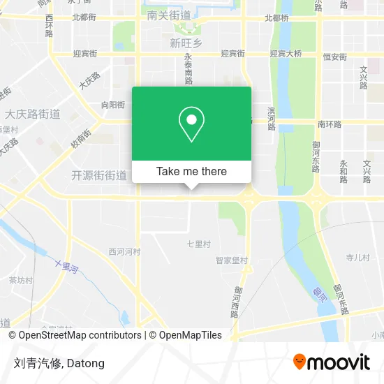 刘青汽修 map