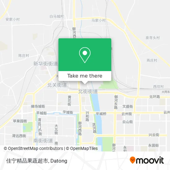 佳宁精品果蔬超市 map