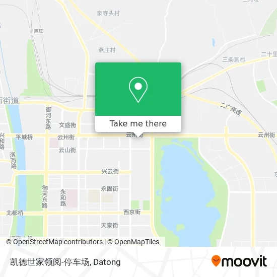 凯德世家领阅-停车场 map