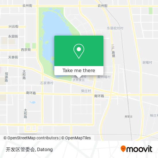 开发区管委会 map