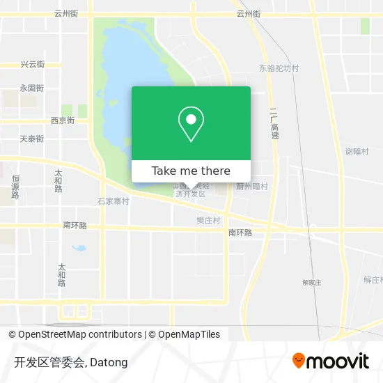 开发区管委会 map