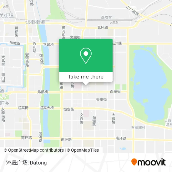 鸿晟广场 map