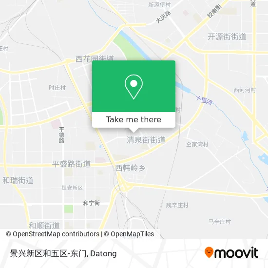 景兴新区和五区-东门 map