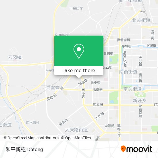 和平新苑 map