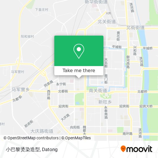 小巴黎烫染造型 map