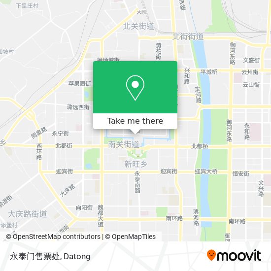 永泰门售票处 map