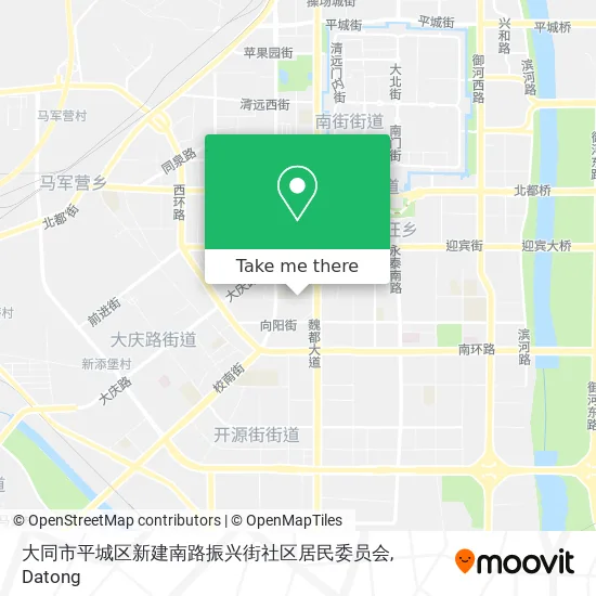 大同市平城区新建南路振兴街社区居民委员会 map