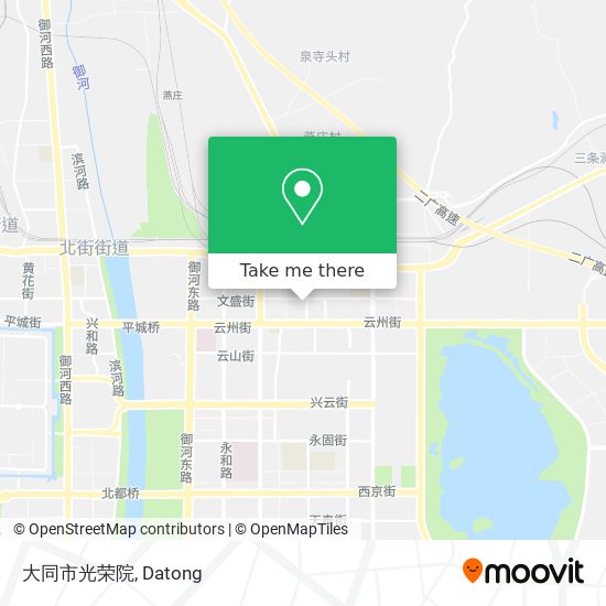 大同市光荣院 map