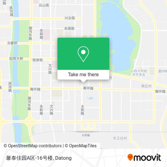 馨泰佳园A区-16号楼 map
