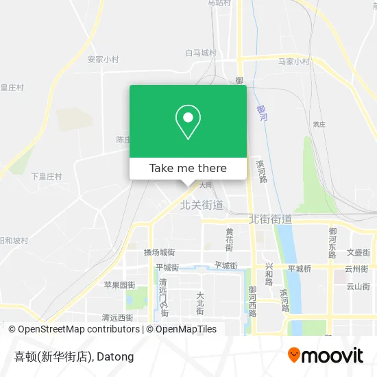 喜顿(新华街店) map