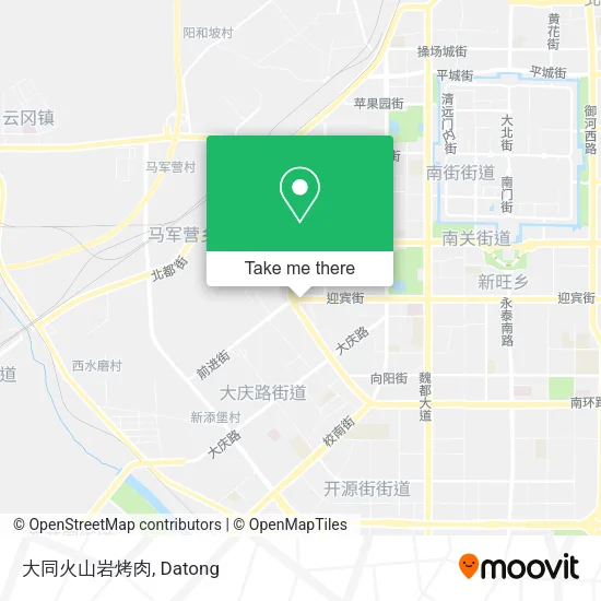 大同火山岩烤肉 map
