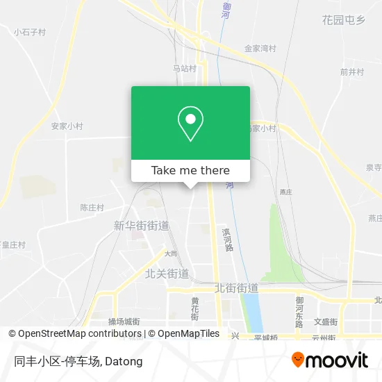 同丰小区-停车场 map