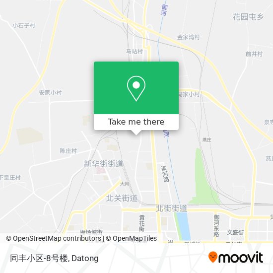 同丰小区-8号楼 map
