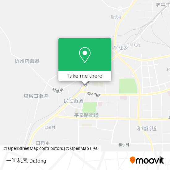 一间花屋 map