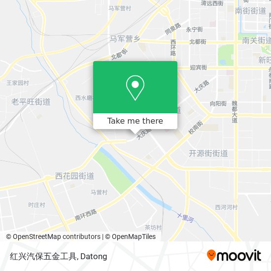 红兴汽保五金工具 map