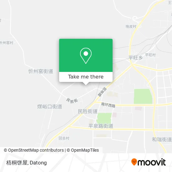 梧桐饼屋 map