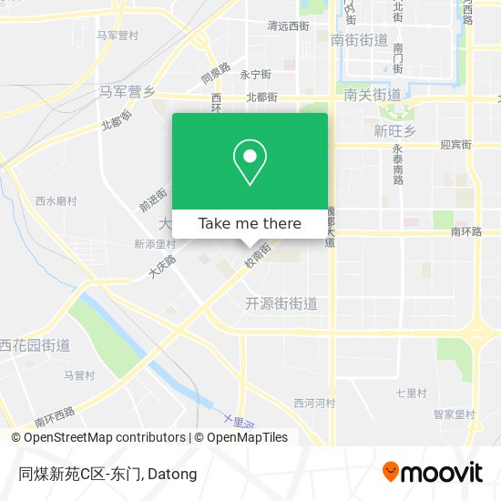 同煤新苑C区-东门 map