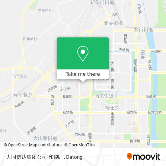 大同信达集团公司-印刷厂 map