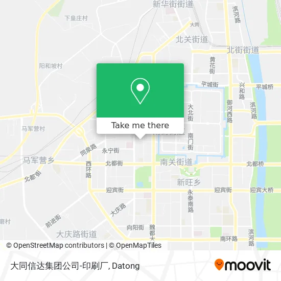 大同信达集团公司-印刷厂 map