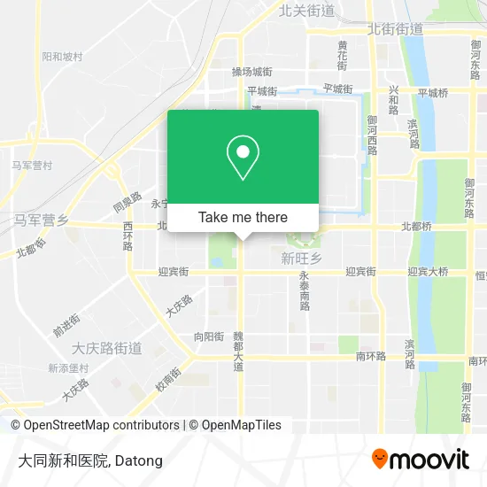 大同新和医院 map